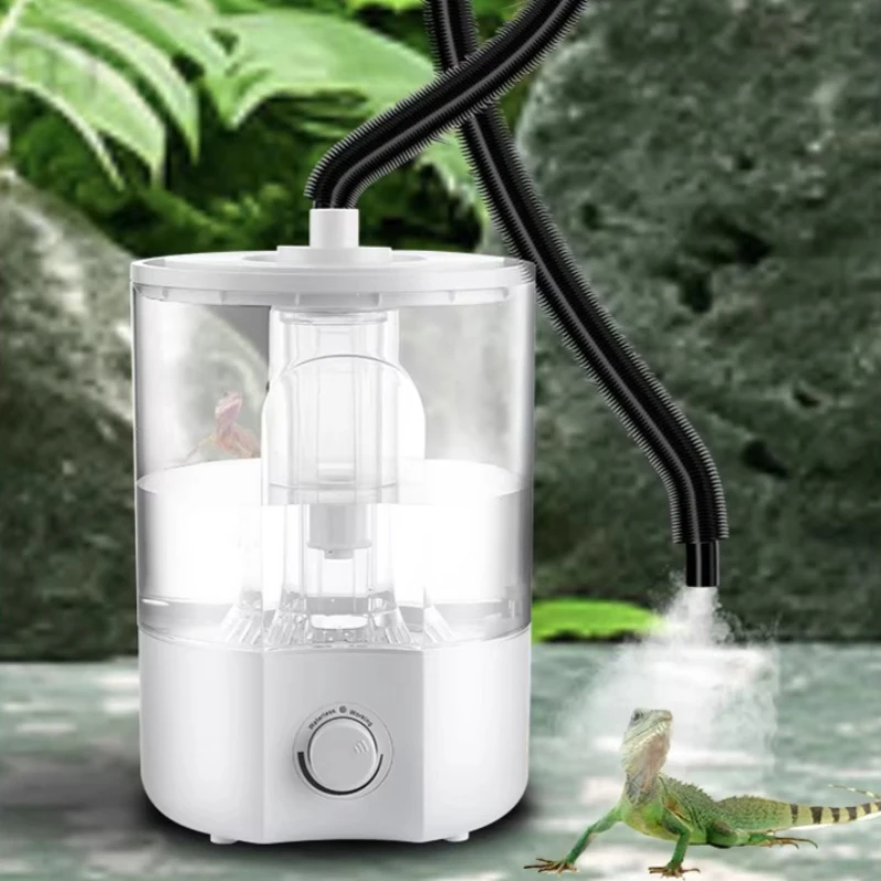 Terrarium Fogger Ultrasonic - Regulowany, cichy nawilżacz do terrarium, o